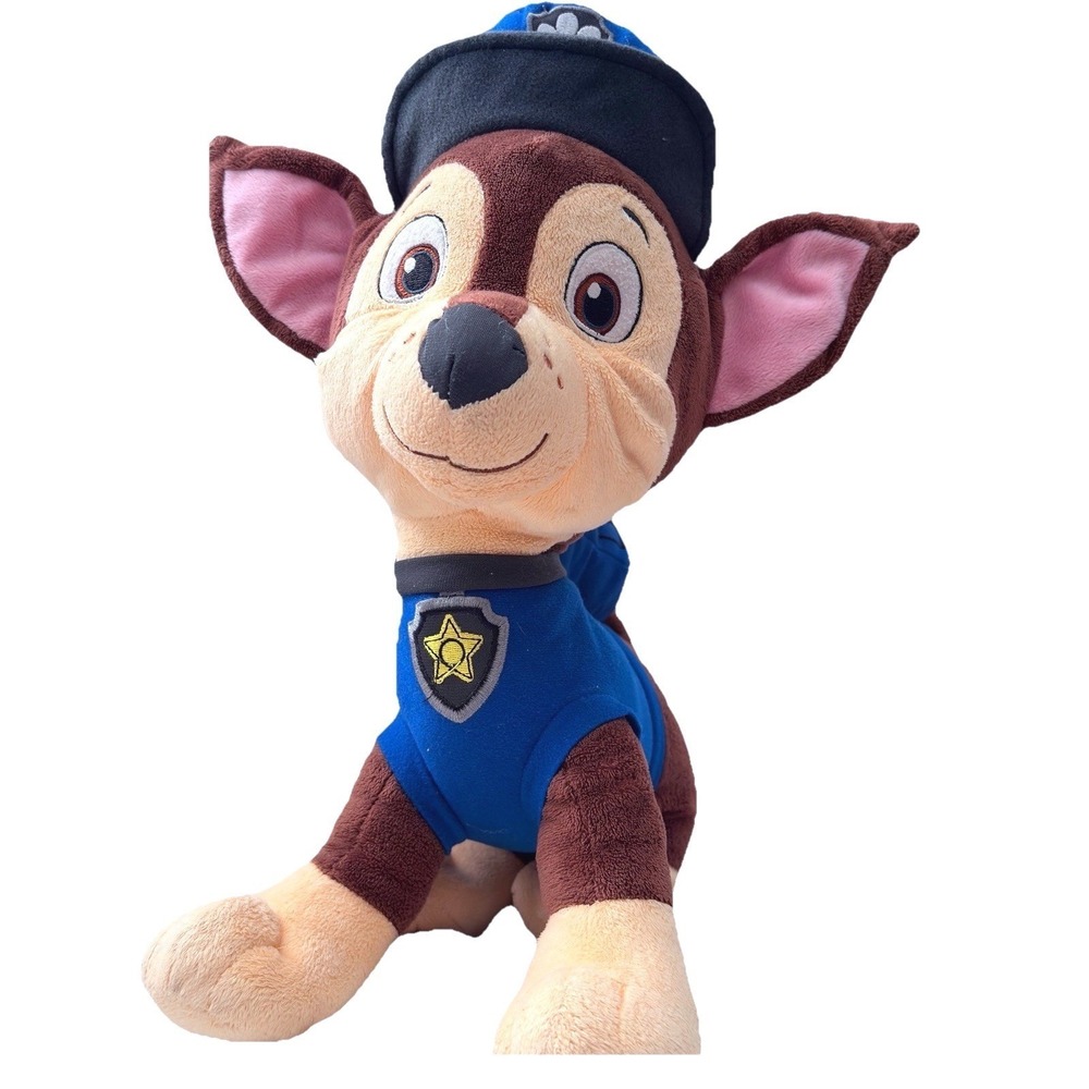 PAW‎ Patrol Kids Chase Bedding Plush Cuddle and Decorative Pillow Buddy, Blue